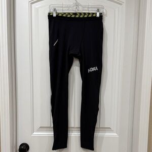 EUC Hoka Hupana Black Running Tights